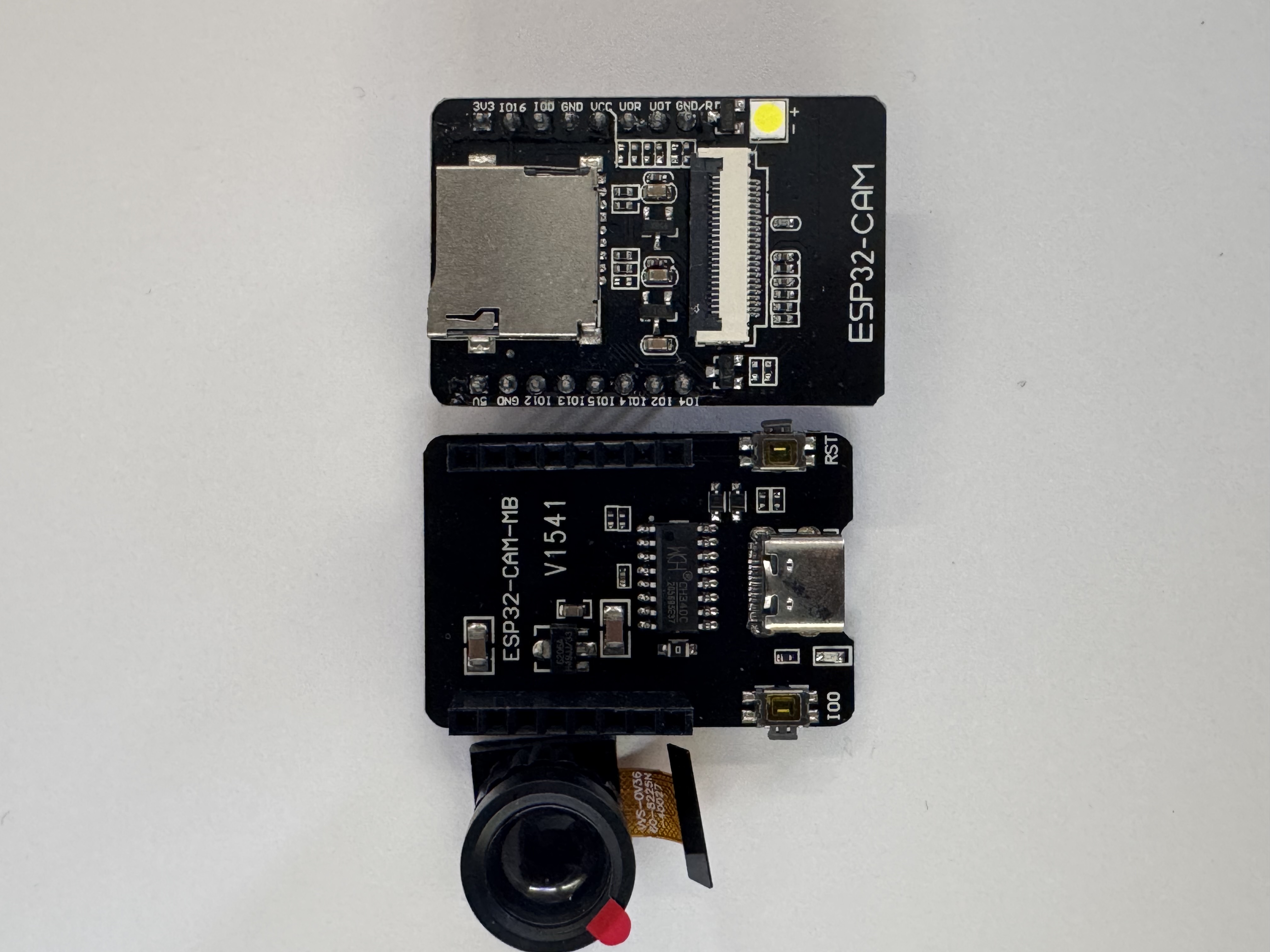 ESP32-CAM Geliştirme Seti (OV3660 Kamera + MB Programlayıcı)